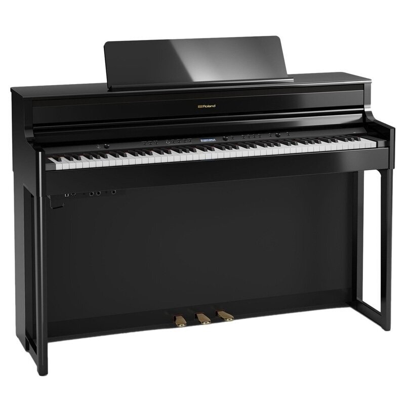 Roland HP704 Digital Piano, Polished Ebony - FREE DELIVERY