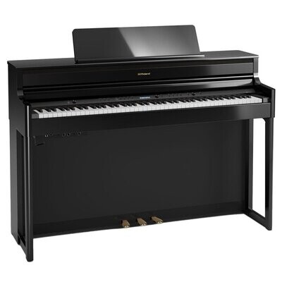Roland HP704 Digital Piano, Polished Ebony - FREE DELIVERY