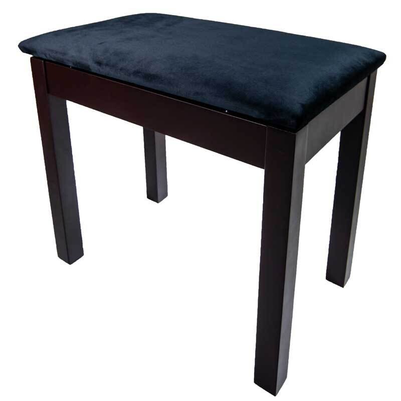 Steinhoven&quot;PRELUDE&quot; Piano Stool with Book Storage, Satin Rosewood