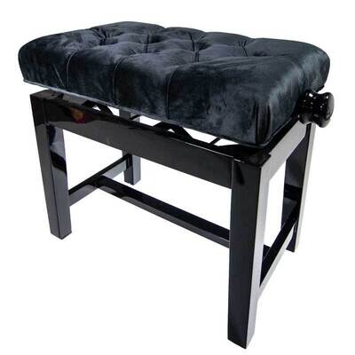 Koda &quot;MARCATO£ High Quality Adjustable Concert Piano Stool, Polished Ebony