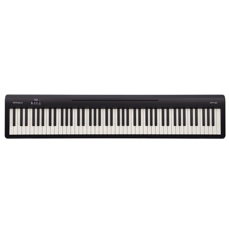 Roland FP10 Digital Piano, 88 Keys Portable Keyboard, Black