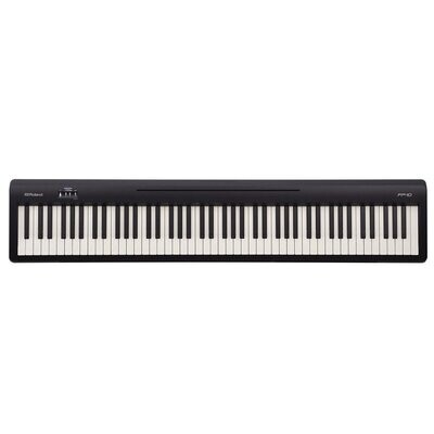 Roland FP10 Digital Piano, 88 Keys Portable Keyboard, Black