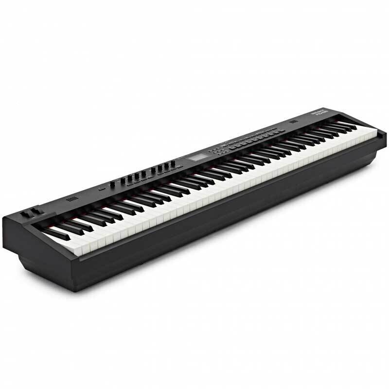Roland RD88 Compact 88 Key Stage Piano, Black