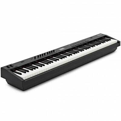 Roland RD88 Compact 88 Key Stage Piano, Black