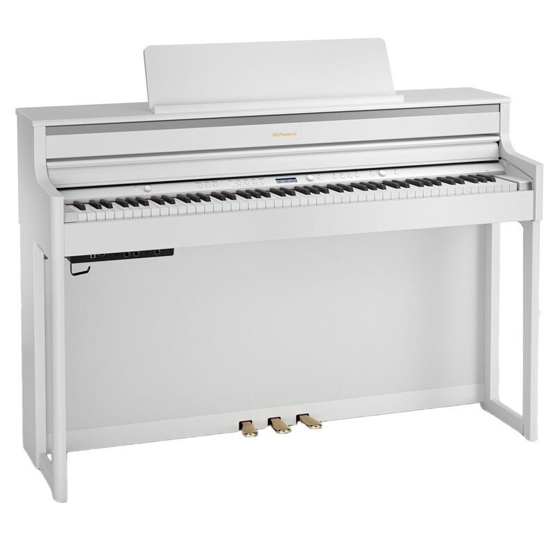 Roland HP704 Digital Piano, White - FREE DELIVERY
