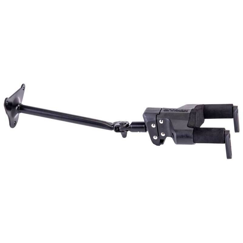 Hercules GSP40WB PLUS Auto-Swivel/Adjustable Yoke Hanger, Steel Wall Mount, Long Arm