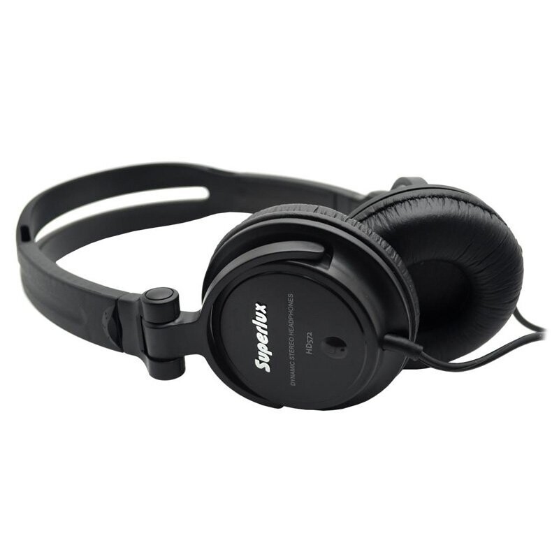 Superlux HD572 Headphones for Recording &amp; DJ, Supra-aural, Closed-back