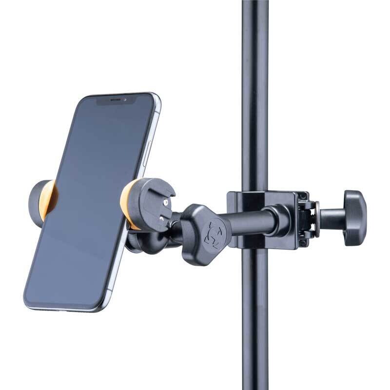 Hercules DG207B Smartphone Holder, Cold Shoe Socket, Threaded Hole for Camera