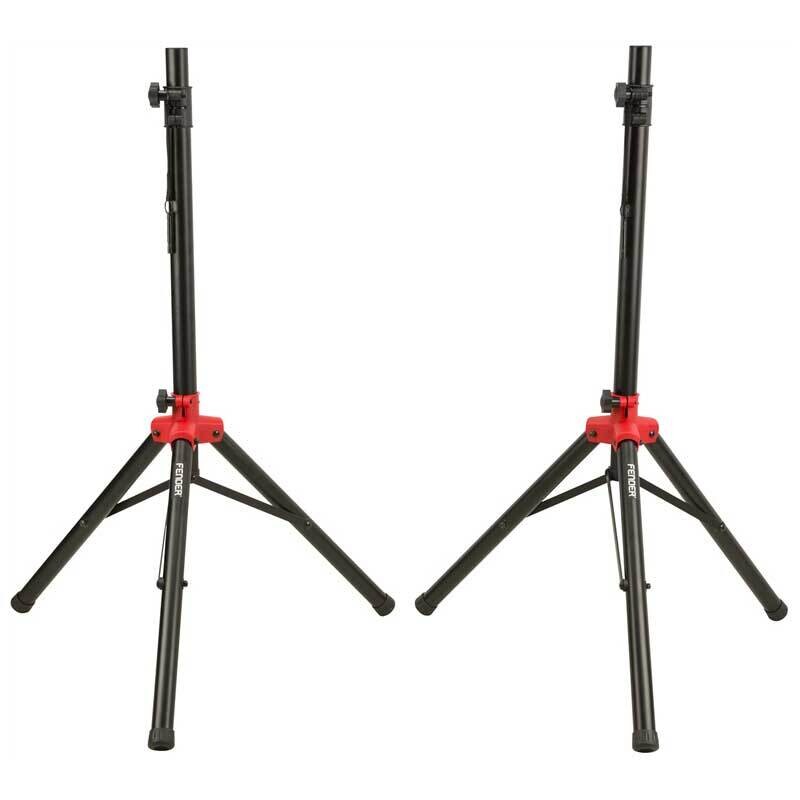 Fender Two Compact Speaker Stands with Nylon Carrying Bag
