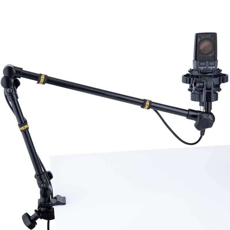 Hercules DG107B Podcast Mic &amp; Camera Arm Stand