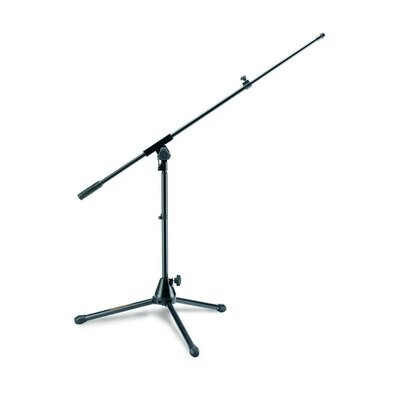 Hercules MS540B Low Profile Mic Stand with Telescoping Boom