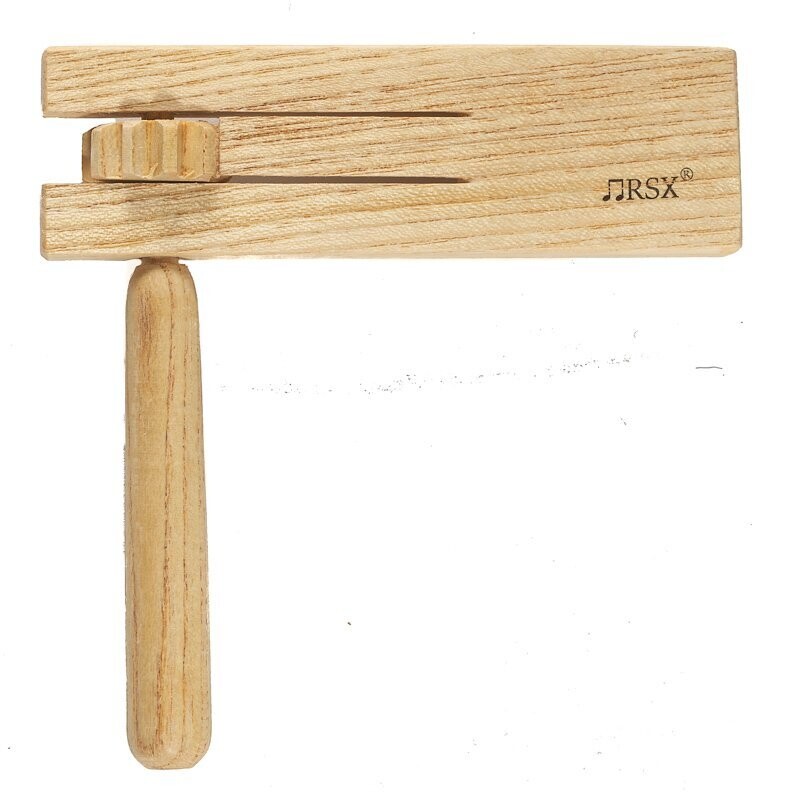 Koda 6&quot; (15cm) Wooden Ratchet, Natural Finish