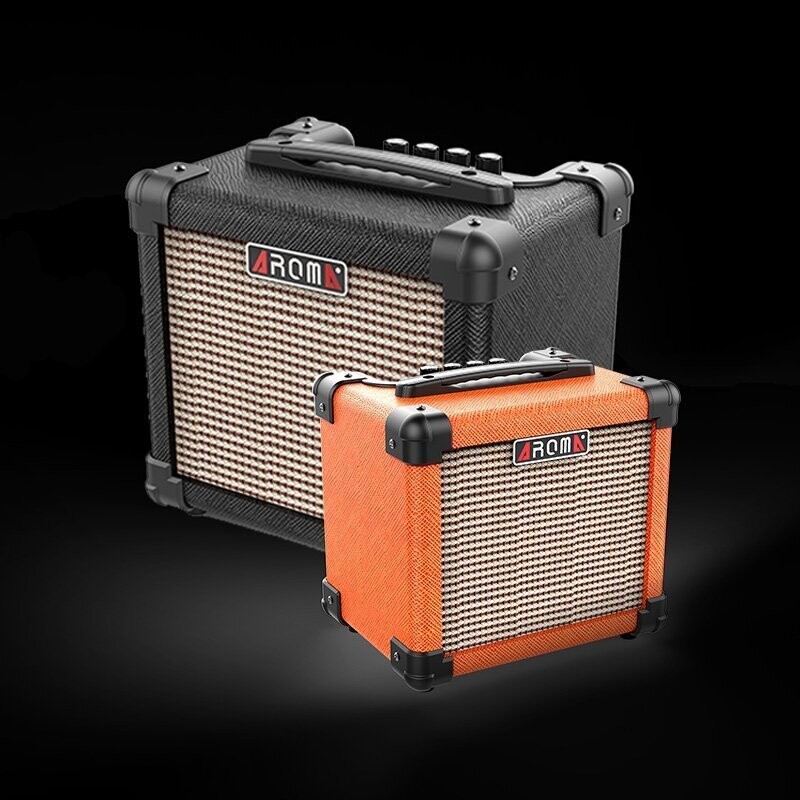 Amp, Aroma 10W Electric Guitar Amplifier - BLACK