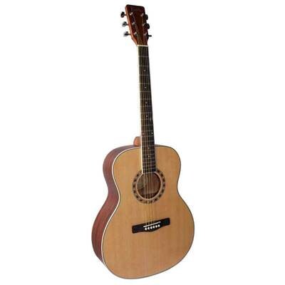 Koda 41&quot; Folk OM Style Acoustic Guitar, Spruce Top, Mahogany B&amp;S, Matt Natural