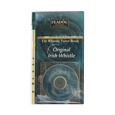 Feadog Brass D Irish Tin Whistle - TRIPLE PACK