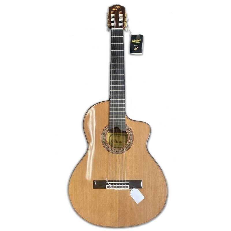 Alvaro 600EC Handcrafted Classical Guitar Amplified with Shadow 5 Plus, Natural