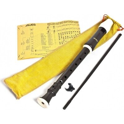 Aulos 205A Robin Descant Recorder with Cleaning Rod &amp; Bag