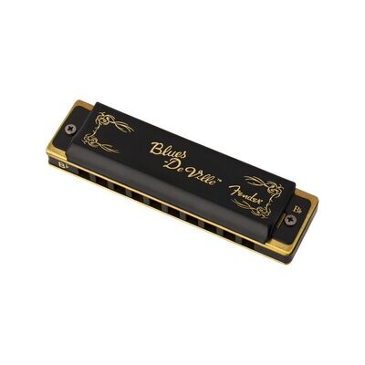 Fender Bb Harmonica, Blues DeVille Diatonic 10-hole Harmonica with Case