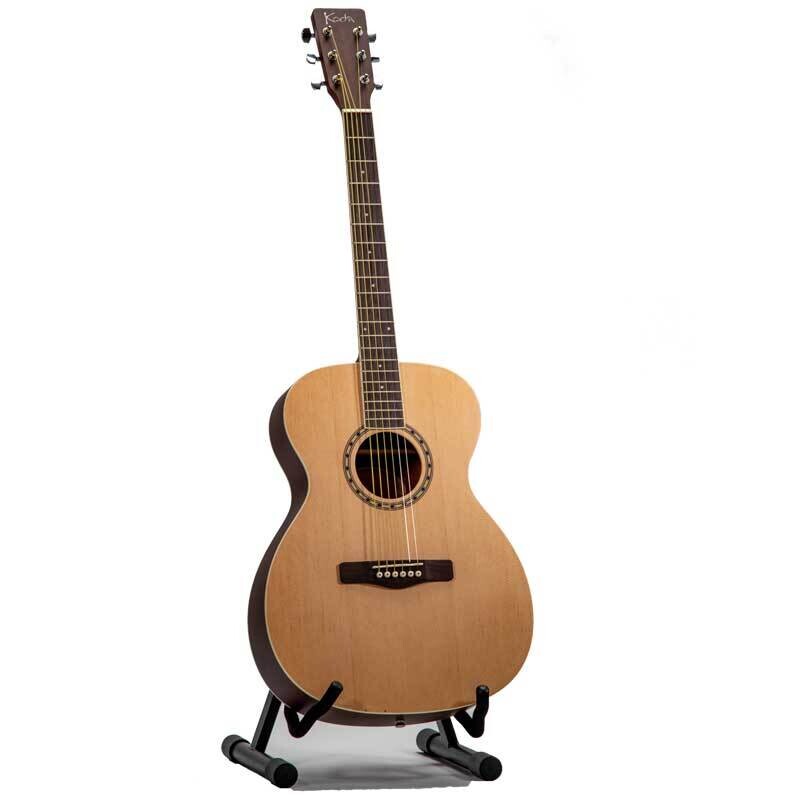 Koda 40&quot; Folk OM Style Acoustic Guitar, Matt Natural