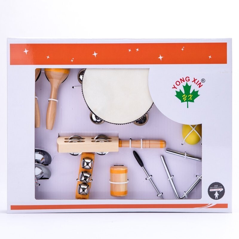 Koda 9 Piece Percussion Set in Box
