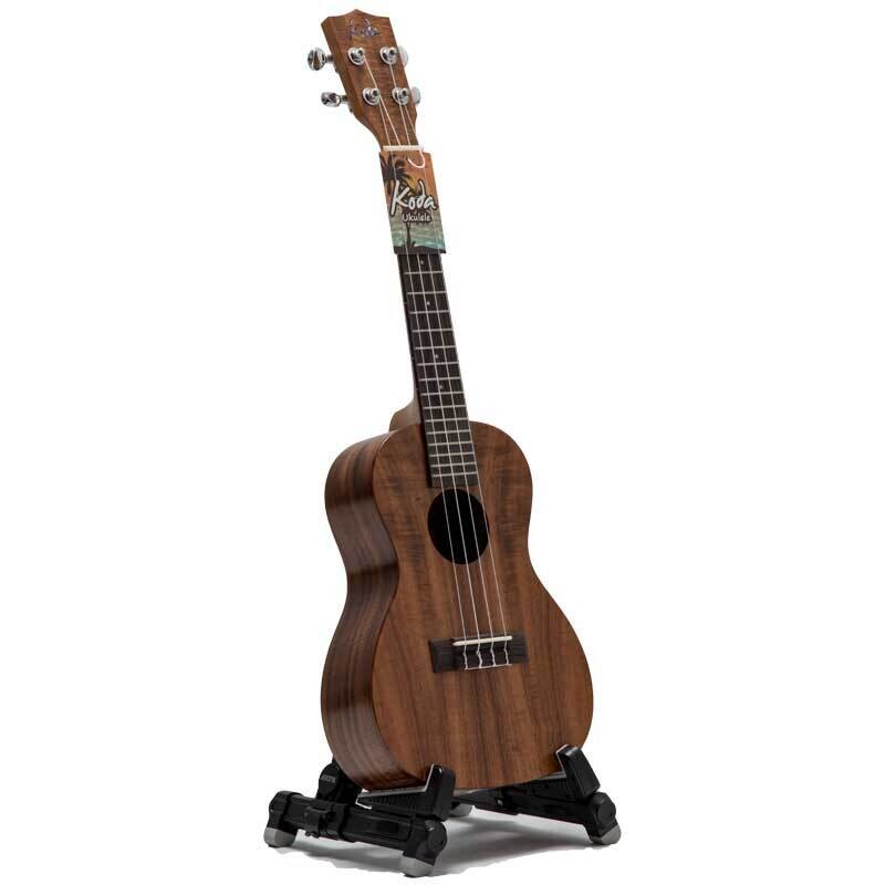 Koda 23&quot; Concert Ukulele, Solid Taiwanese Koa Body, Aquila Strings, Gigbag