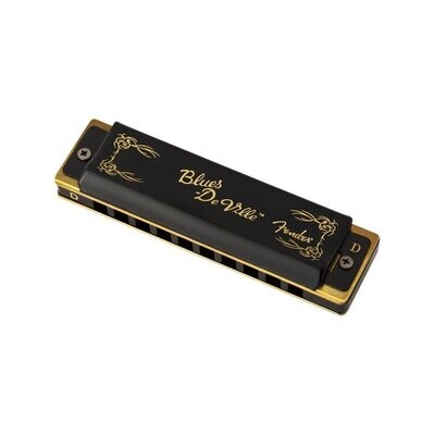 Fender D Harmonica, Blues DeVille Diatonic 10-hole Harmonica with Case