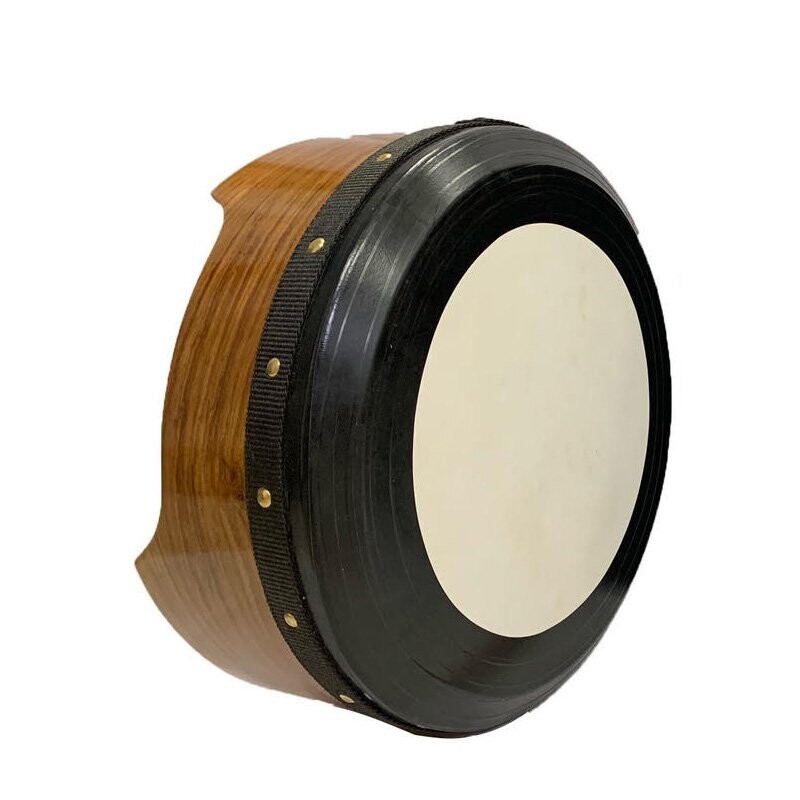 Koda Bodhran 16&quot;x6&quot; Deep Rim Hand Tuneable, Solid Wooden Rosewood Frame, Bag &amp; 4 Beaters
