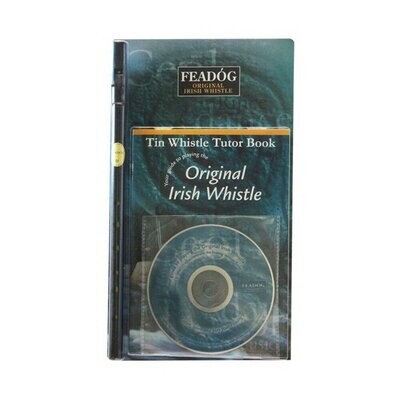 Feadog Black D  Irish Tin Whistle - TRIPLE PACK