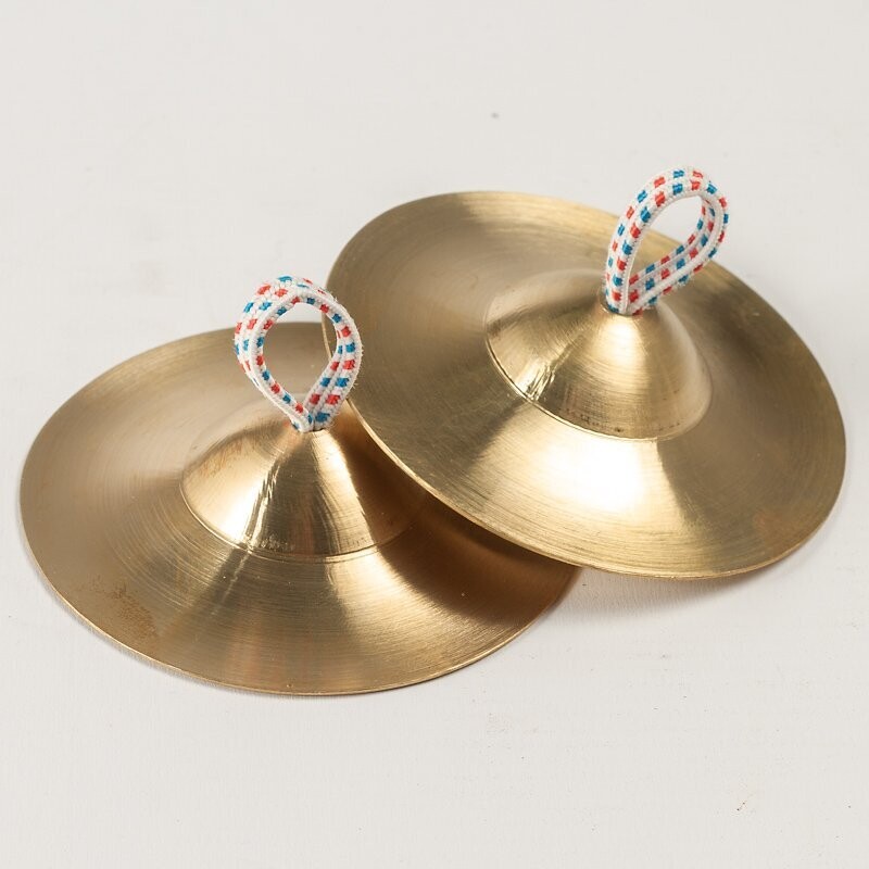 Koda 3&quot; (8cm) Brass Finger Cymbal, Set of 2