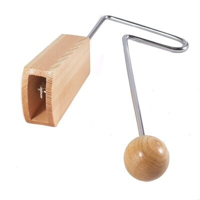 Koda Vibraslap, 10&quot; (25cm), Oak Wood