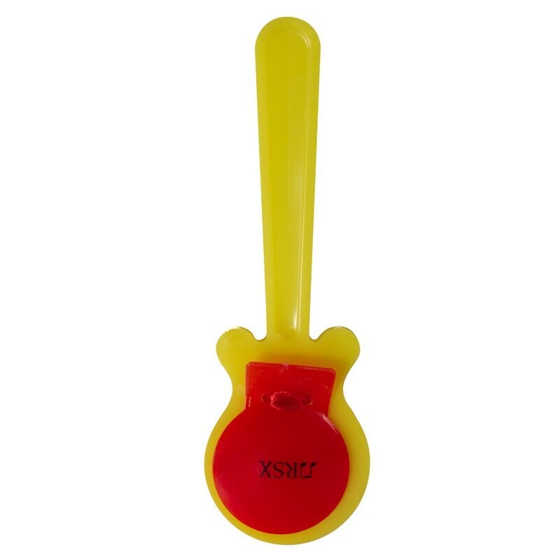Koda 6&quot; (15cm) Plastic Mini Castanets, Yellow/Red