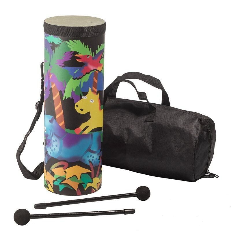 Koda 5.5x16&quot; (14x40cm) Kids Conga Drum with Strap, 2 Beaters &amp; Bag