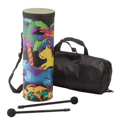 Koda 5.5x16&quot; (14x40cm) Kids Conga Drum with Strap, 2 Beaters &amp; Bag