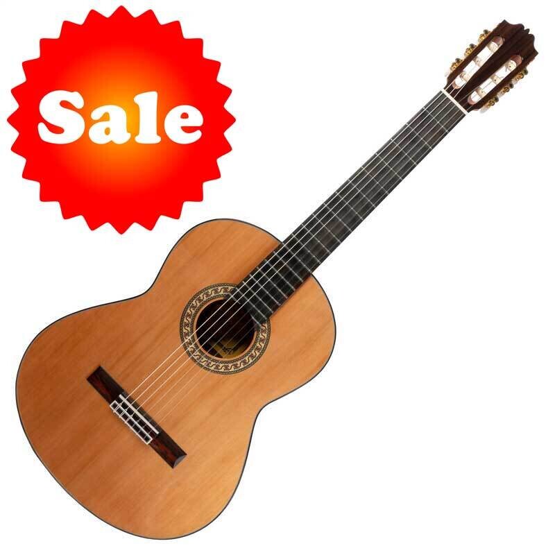 Alvaro L80 Classical 4/4 Size Guitar, Natural