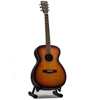 Koda 40&quot; Folk OM Style Acoustic Guitar, Matt Sunburst