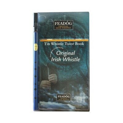 Tin Whistle Feadog Blue D Irish Whistle - DOUBLE PACK