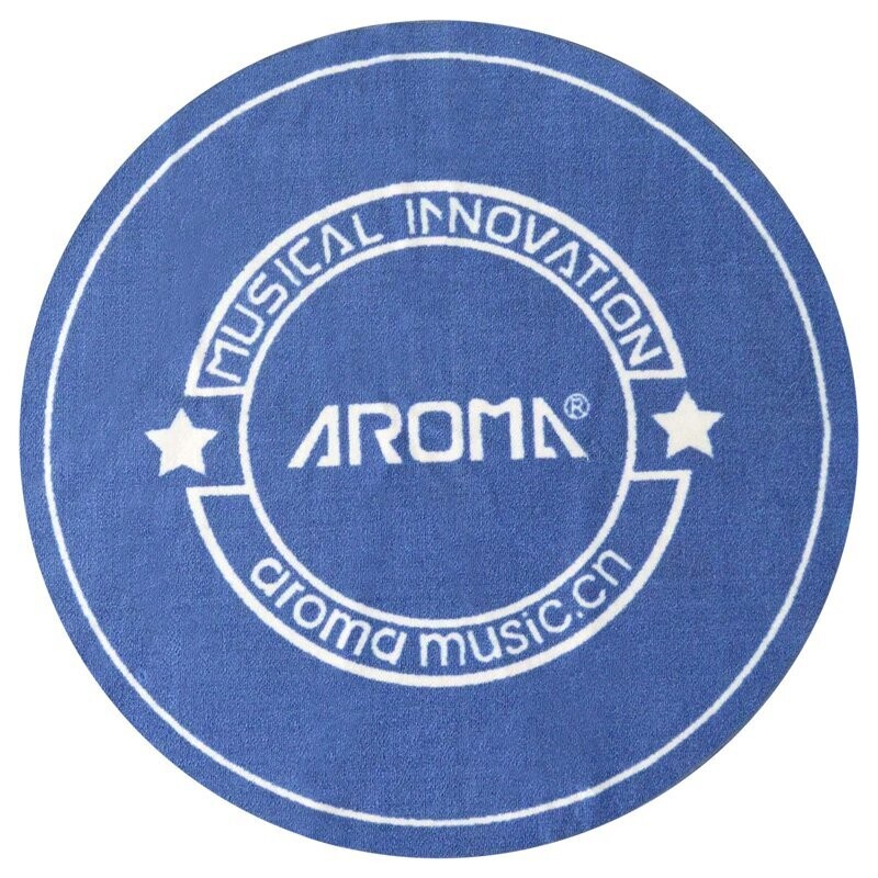 Aroma Drum Rug for Electronic Drum Kits, Blue