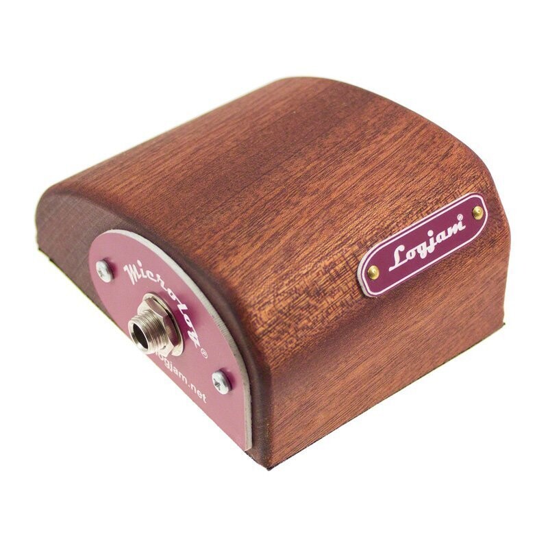 Logjam Microlog 2 Analog Stomp Box, Sapele