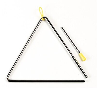 Koda Triangle with Beater, 9&quot; (23cm)