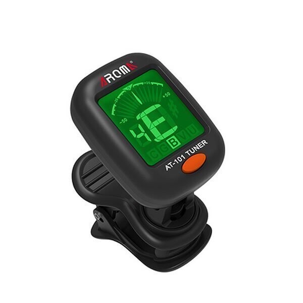 Aroma AT101 Tuner, Chromatic, Guitar, Bass, Ukulele, Violin