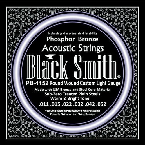 BlackSmith PB1152 Acoustic Strings Phosphor Bronze Custom Light (011 - 052)