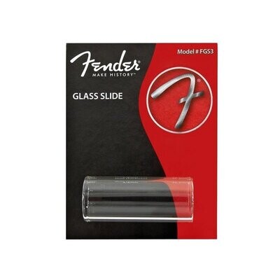 Fender Guitar Slide, 2.4mm Glass Slide for Acoustic &amp; Electric Guitars