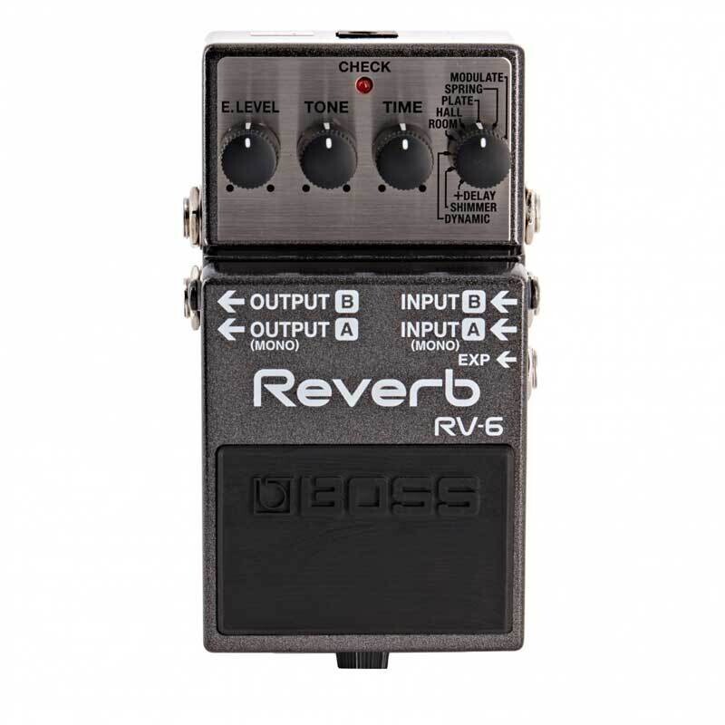 Boss RV6 Reverb Guitar Effects Pedal