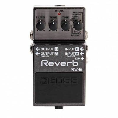 Boss RV6 Reverb Guitar Effects Pedal