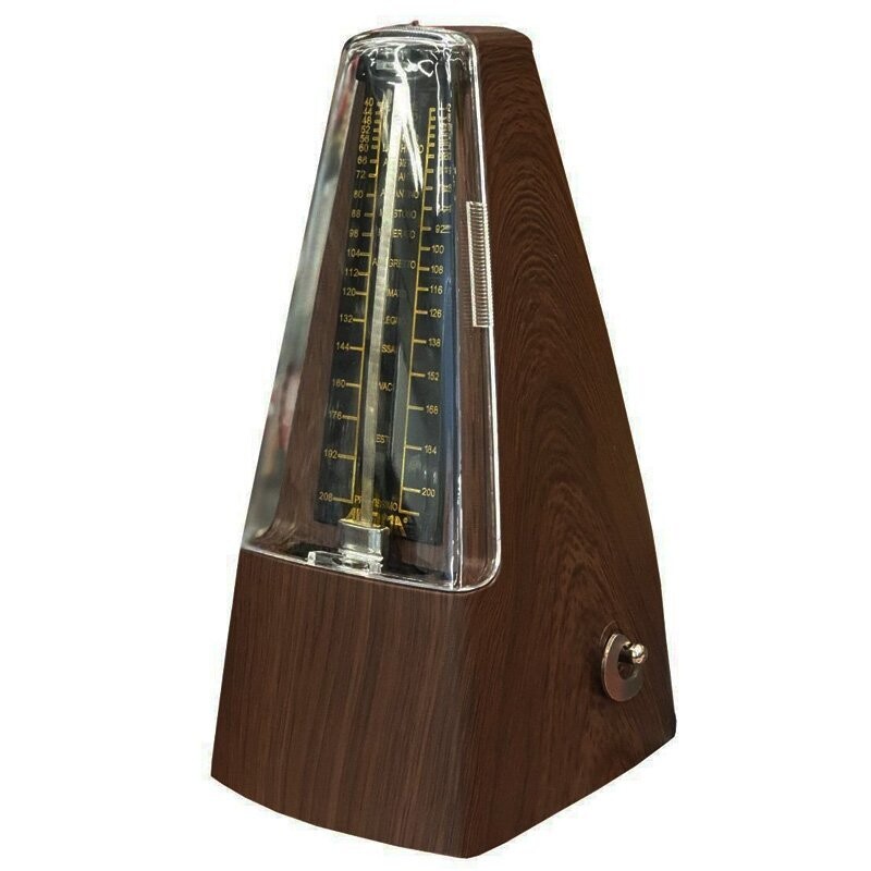 Aroma AM707 Metronome Mechanical, Mahogany