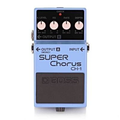 Boss CH1 Super Chorus Pedal, Guitar Effects Pedal