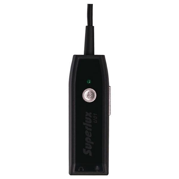 Superlux U01 USB Converter Compatible with Mac and Windows