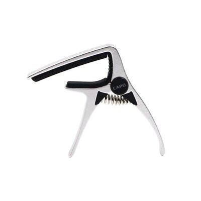 Ukulele Capo, Aroma AC20U Metal Capo for Ukulele - SILVER