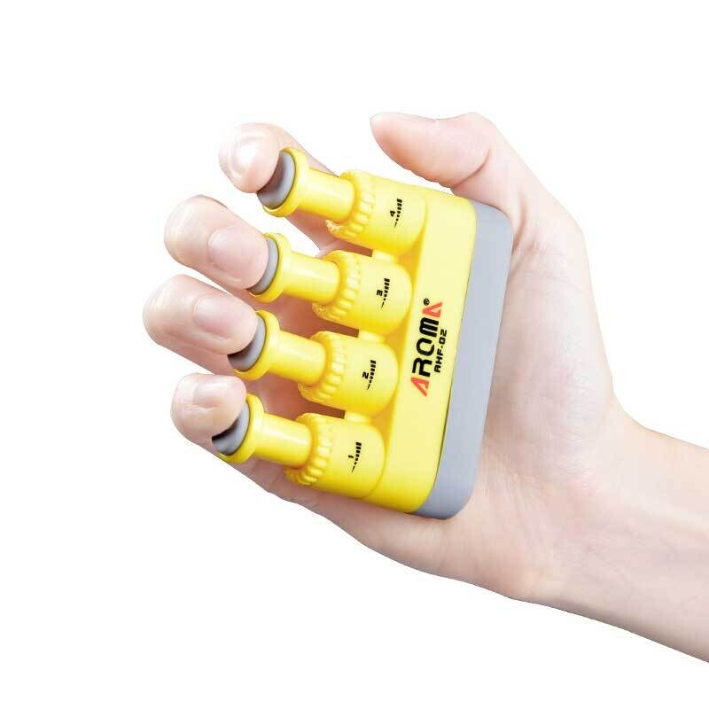 Aroma Finger Trainer Hand Exerciser Finger Grip For Children, Yellow