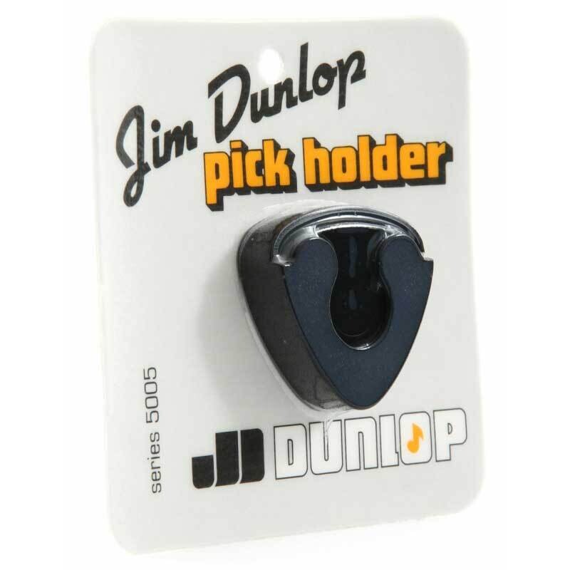 Dunlop 5005 Plectrum Holder with Adhesive Strip, Black